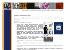Tablet Screenshot of bionano-tuwien.org